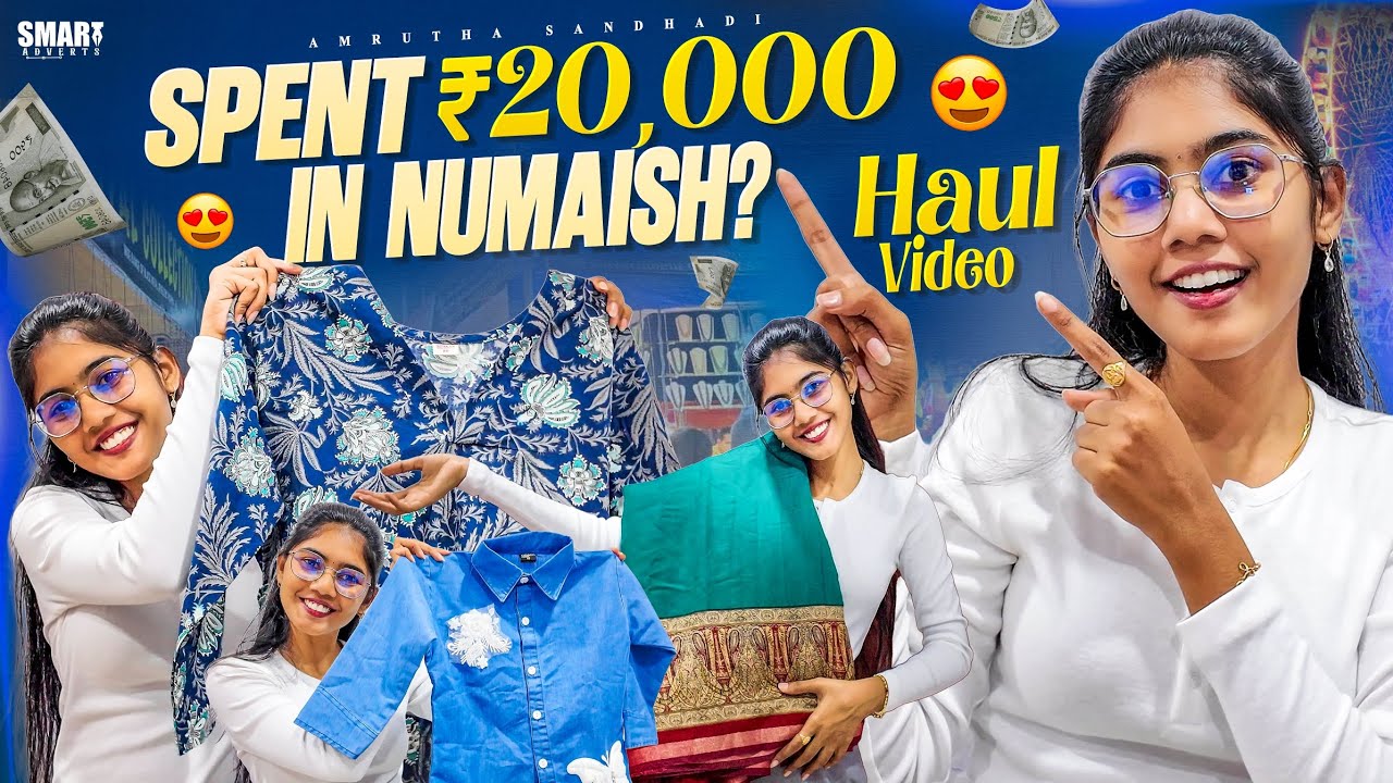 Numaish Exhibition Lo 20,000 Shopping Chesa😱 | Numaish Shopping Haul Video🤗 | Under Budget | EP-45✨️