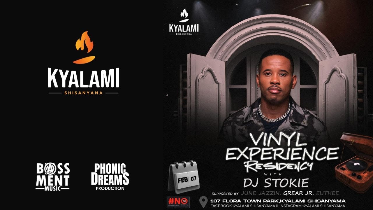 DJ STOKIE , LIVE - VINYL EXPERIENCE RESIDENCY