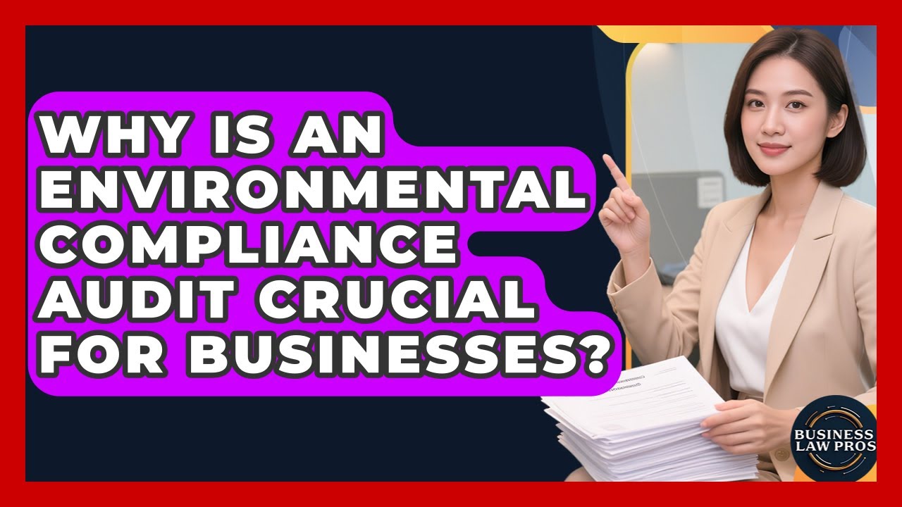 Why Is An Environmental Compliance Audit Crucial For Businesses? - Business Law Pros