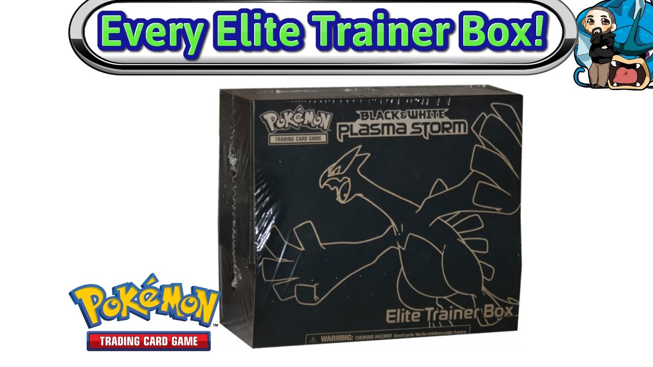 Opening Every Elite Trainer Box Made - Plasma Storm - Pokemon TCG Unboxing