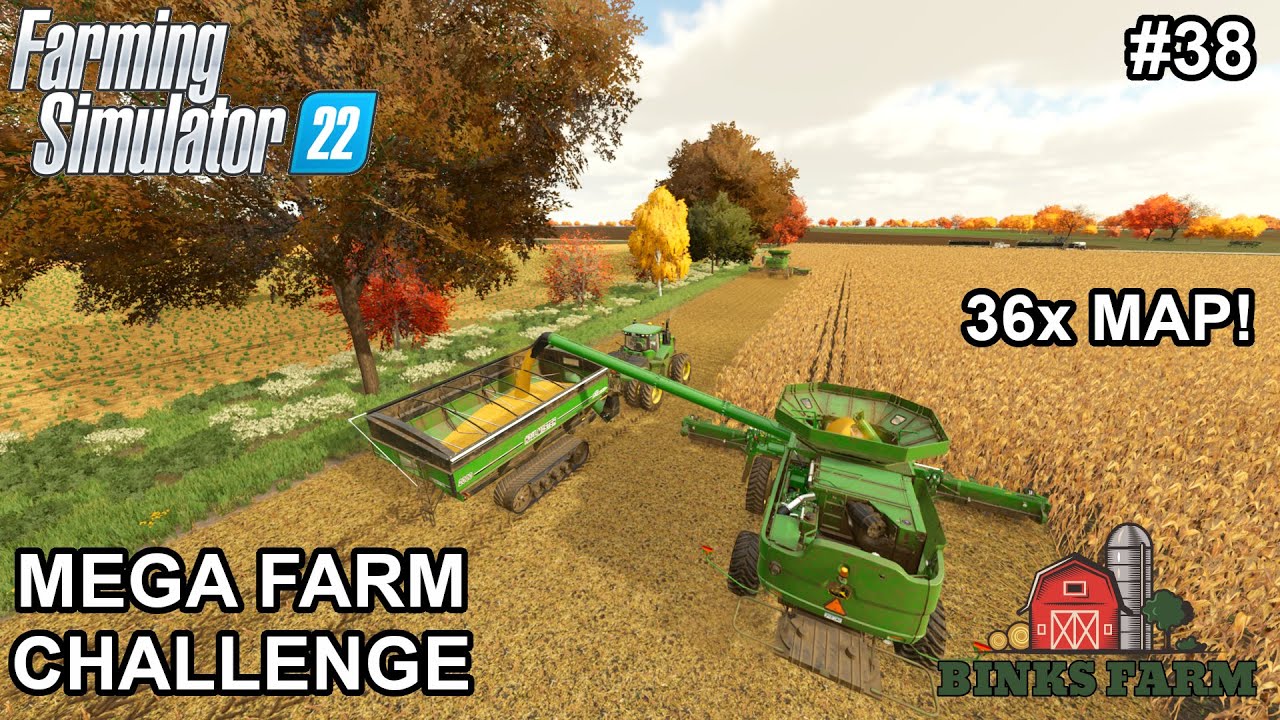 HARVESTING THE LAST FIELD & PREPARING FOR WINTER! | Spring Creek, ND | Farming Simulator 22 #38