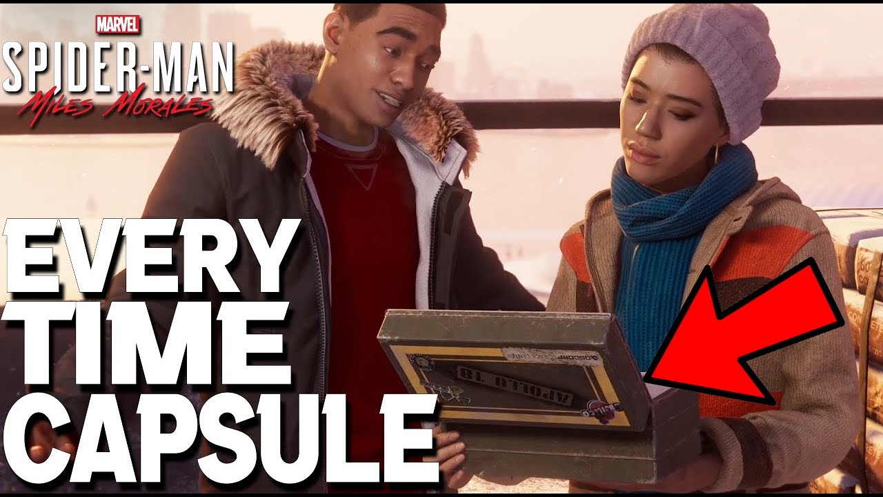 Every TIME CAPSULE - Spider-Man Miles Morales - Collectibles