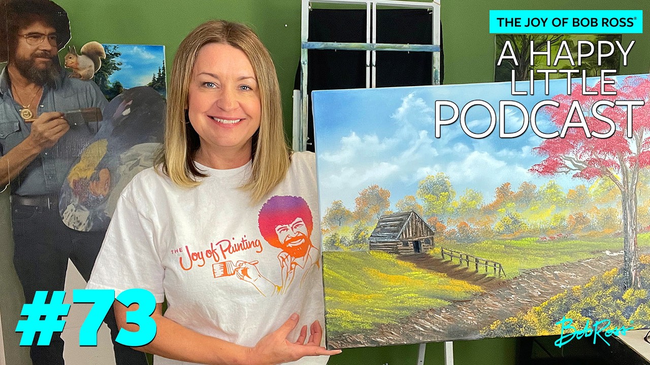 Happy Little Cabin Demo | Episode 73 | The Joy of Bob Ross: A Happy Little Podcast®