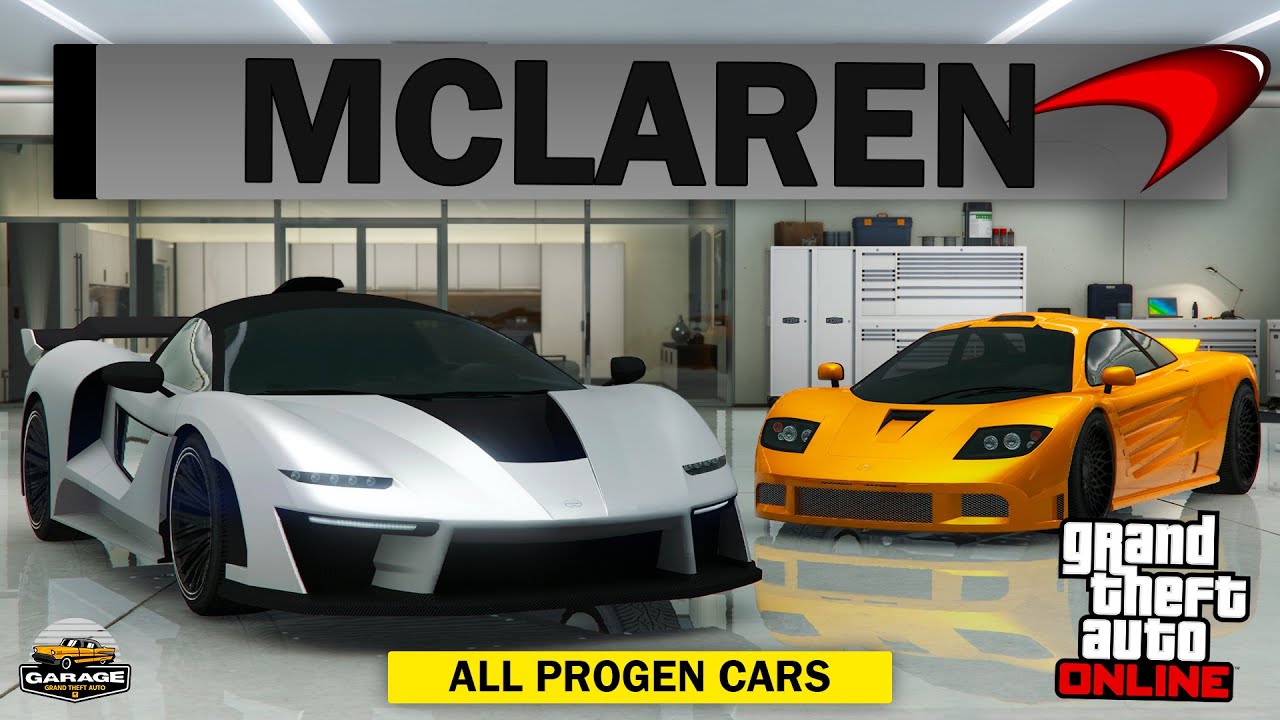 Все машины MCLAREN / Progen в GTA 5 Online [7 машин по рейтингу]