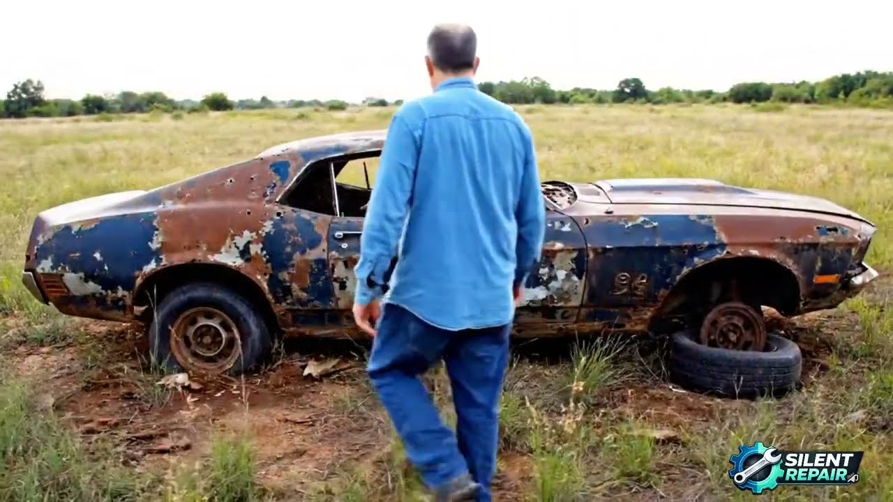 ASMR Car Restoration! Ford Mustang 1971 Full Restoration 