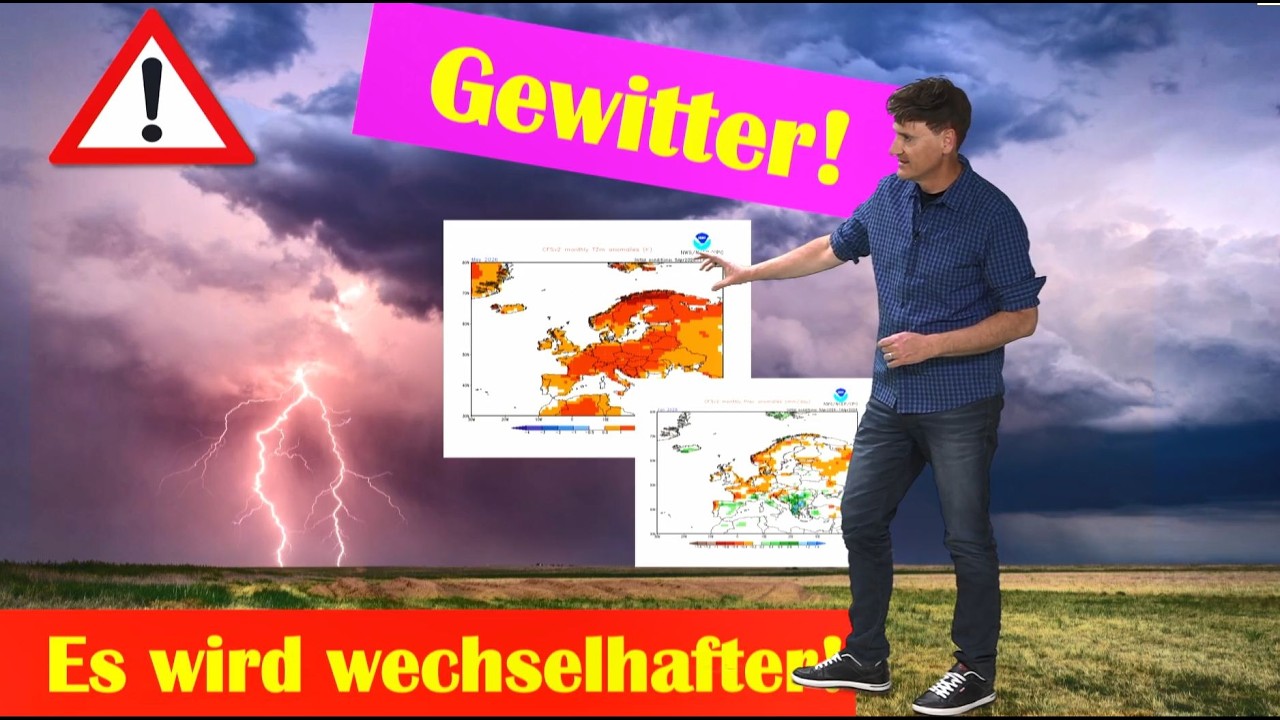 Aprilwetter: HIER drohen markante Gewitter- Sturmb&ouml;en, Starkregen! Update Sommerprognose 2026