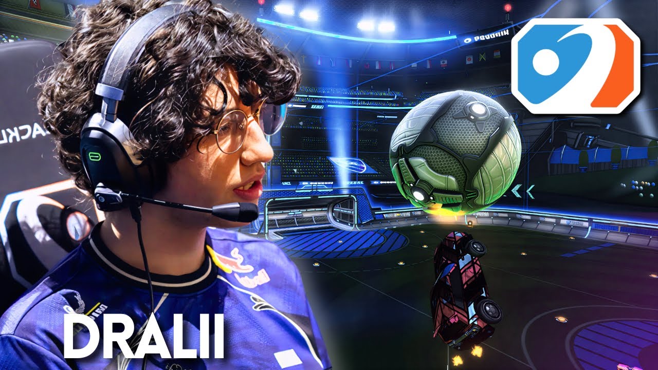 DRALII is UNBELIEVABLE vs Twisted Minds in RLCS MENA Grand Finals - (dralii pov)