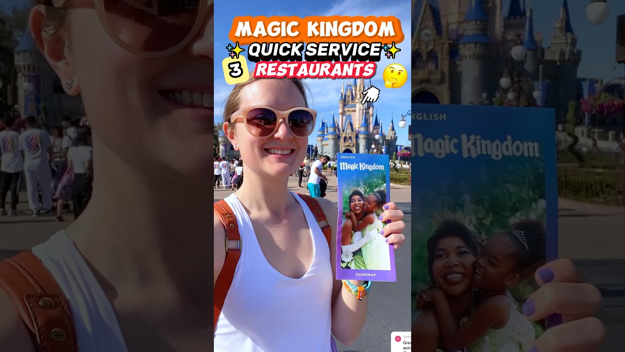 BEST Magic Kingdom FAST FOOD?! 🤔🏰 (Quick Service Restaurants @ Disney)