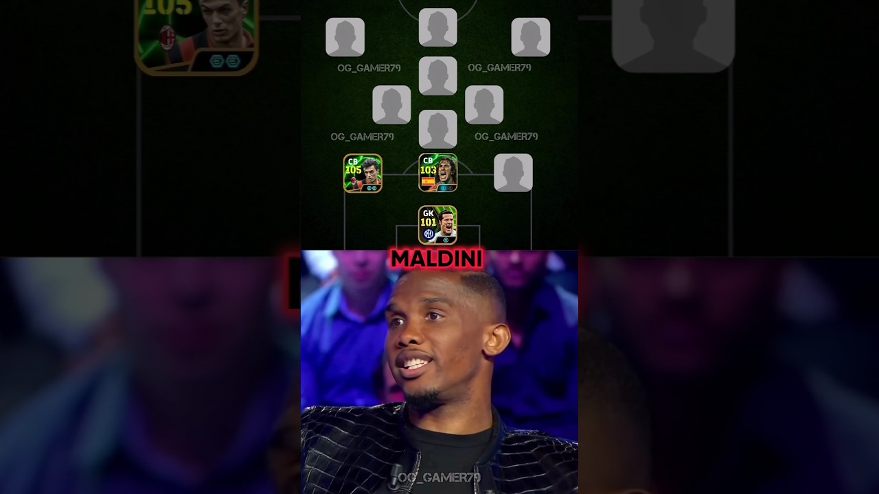 Samuel Eto'o Picked His Ultimate Dream XI 😱🔥 