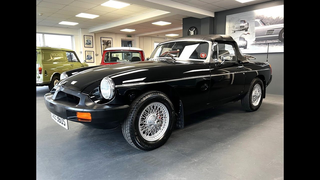 1977, MG MGB Roadster Petrol, Manual, Black