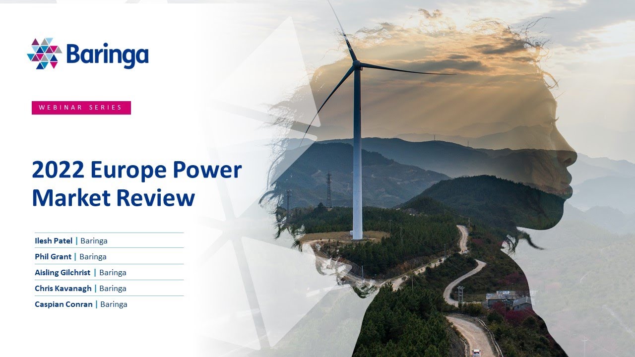 Baringa Webinar: European Power Markets