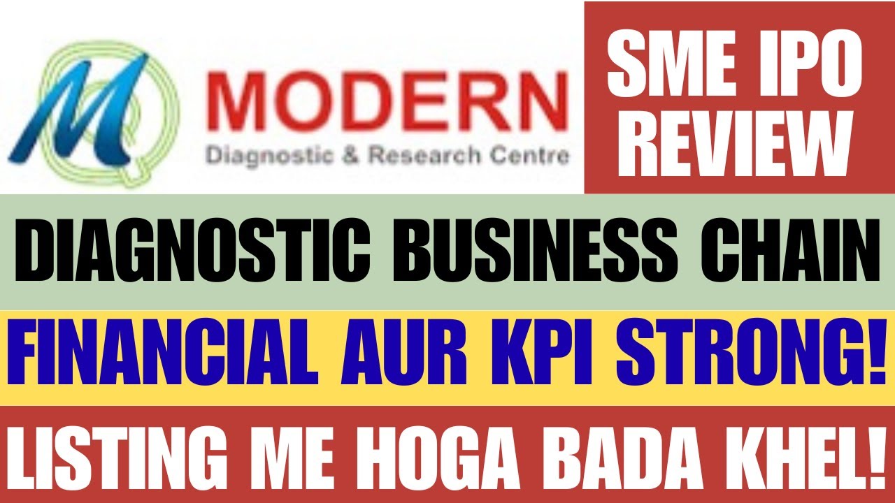 Modern Diagnostic SME IPO Review | Price Band, Financials & Risk Analysis | The Zero Trader
