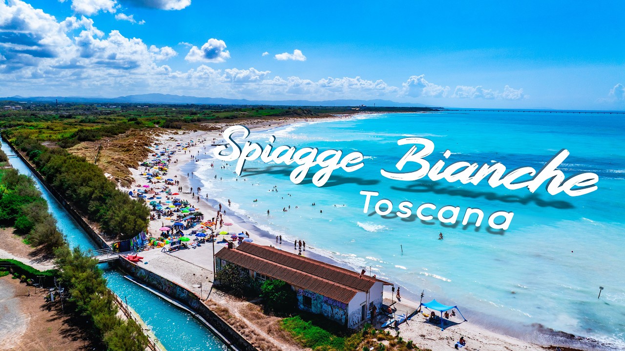 Spiagge Bianche di Rosignano: Paradiso Caraibico Surreale in Toscana - 4K Cinematic