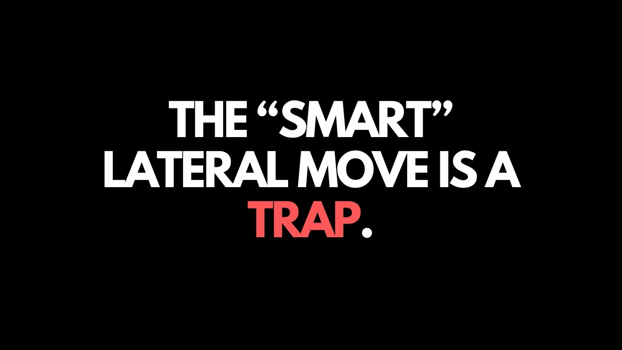 Senior Leaders: The Smart Lateral Move Is a Trap
