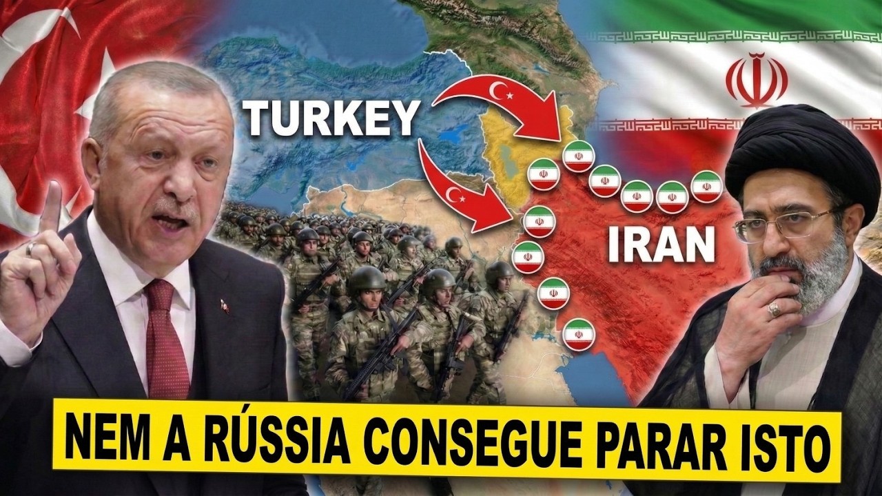 Irã lança mísseis contra a Turquia... Então a resposta da Turquia foi INSTANTÂNEA