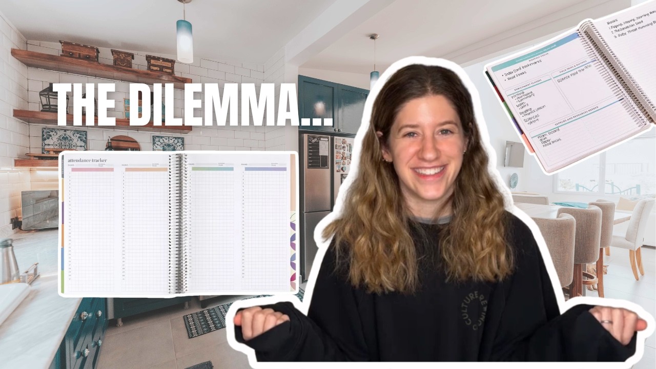 Should We Homeschool? + Erin Condren Planner Flip-Through