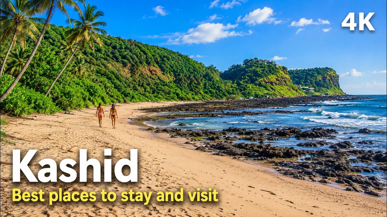 Kashid beach & Konkan coast with budget sea facing hotel , Maharashtra tourism - Murud Janjira 2022