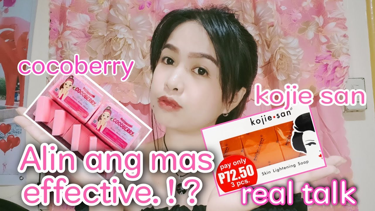 COCOBERRY SOAP or  KOJIE SAN || ALIN ANG MAS MAGANDA OR MAS EFFECTIVE || HONEST REVIEW