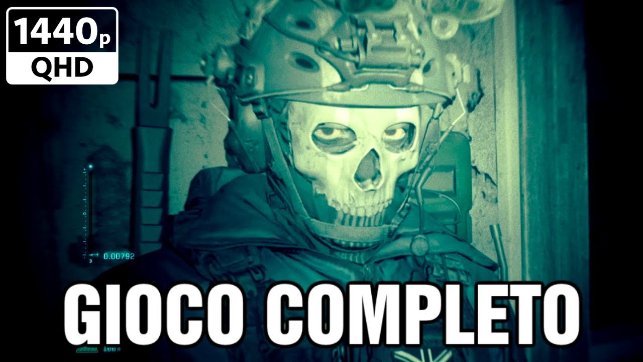 Call Of Duty Modern Warfare 2 (2022) PC - Gioco Completo ITA (No Commentary) 1440p60 LongPlay