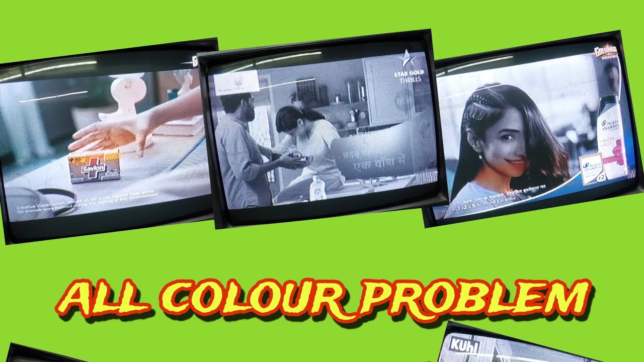 LOCAL CRT TV, colour blinking, black and white, colour bar problem,repair and solution