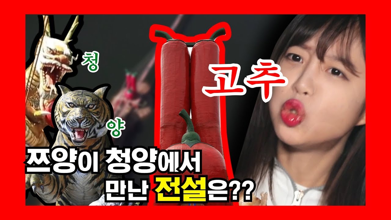 쯔양이 청양에서 만난 전설은??