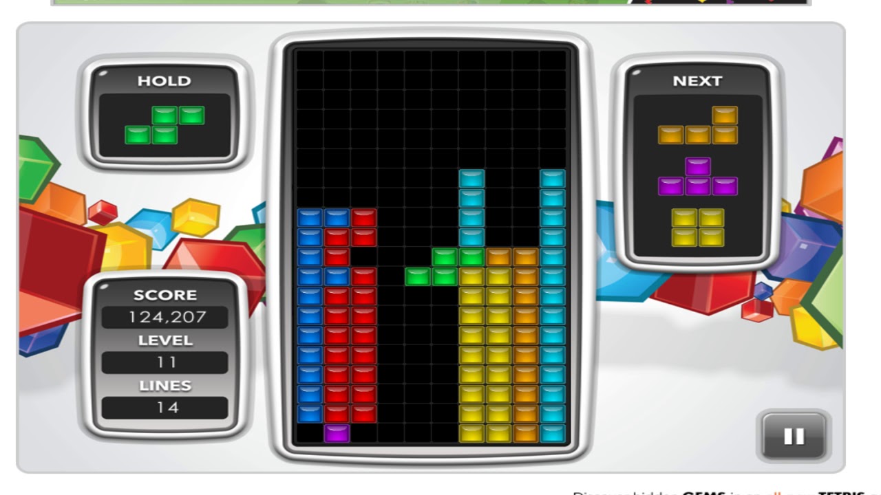 Tetris.com 200K speedrun in 0:54