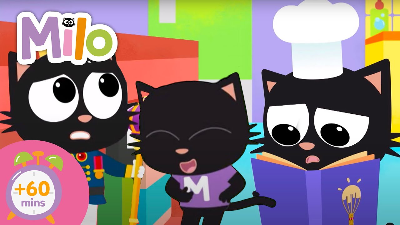 Aprende LAS EMOCIONES con Milo 🤗😭😡 | Milo, El Gato #dibujosanimados #Milo
