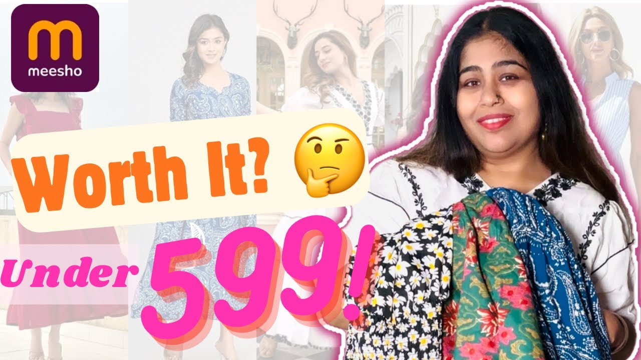 Meesho Maxi Dress Haul 😍 | Plus Size Under ₹499 | Worth It?