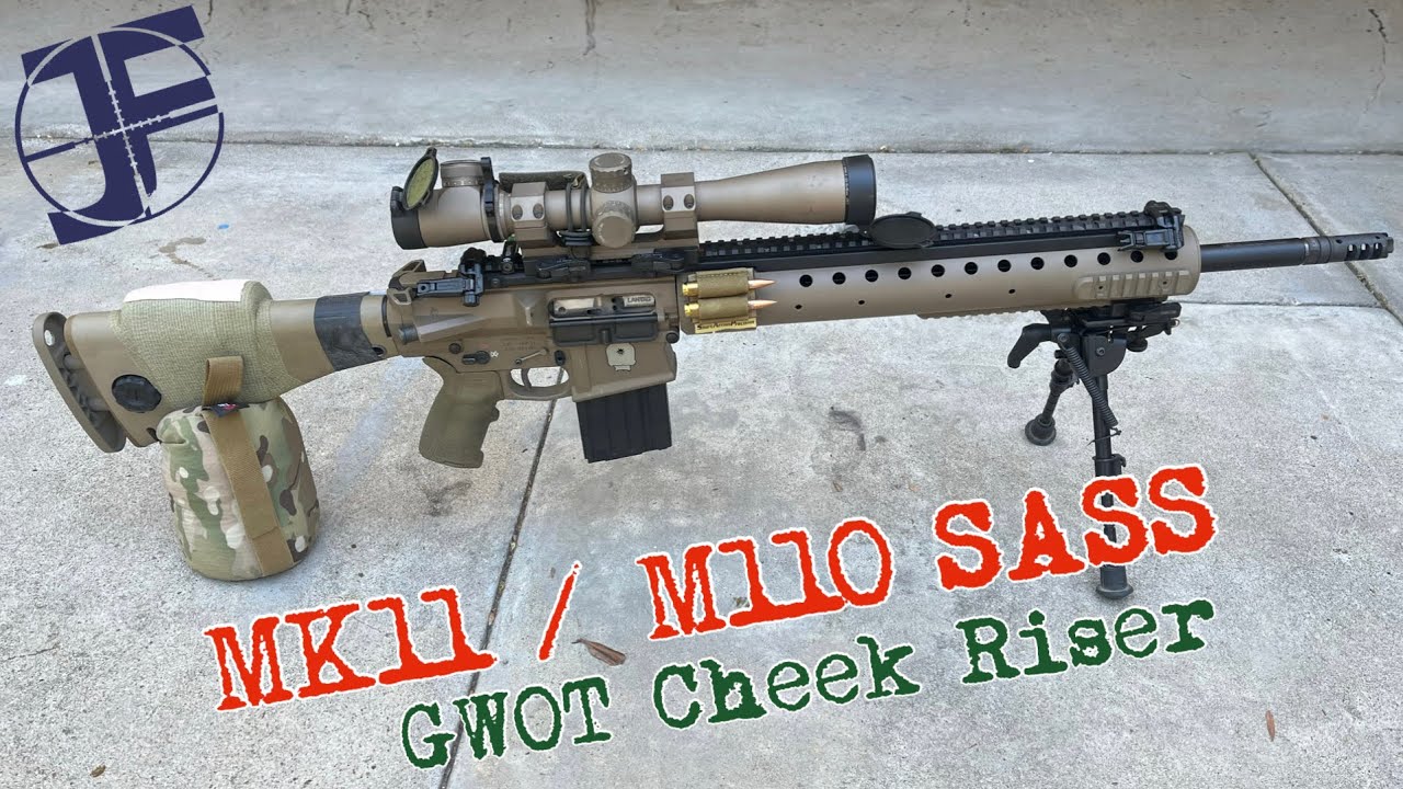 M110 / MK11 SASS: Самодельная щека приклада в стиле войны с терроризмом