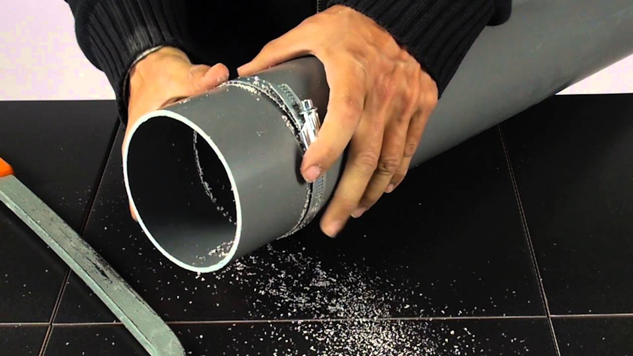 PVC Pipe Straight Cut