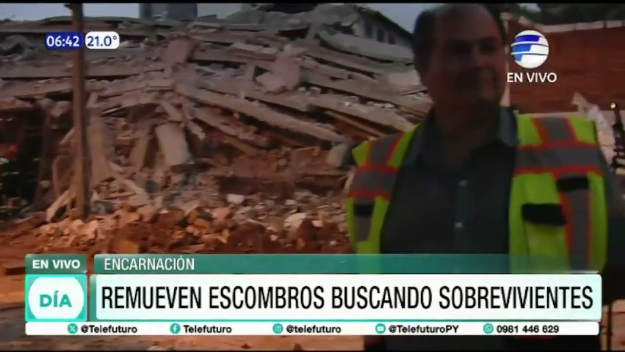 Encarnación: Edificio que cayó tenía planos aprobados solo para 5 pisos