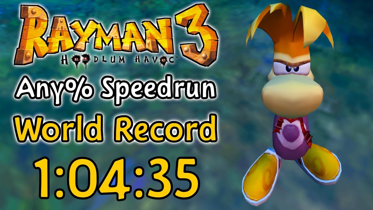[WR] Rayman 3: Hoodlum Havoc Any% speedrun in 1:04:35