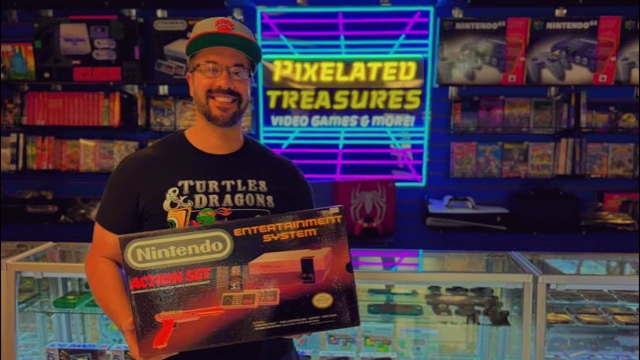BLOWN AWAY by the VINTAGE TOYS & RETRO VIDEO GAMES! Toy/Video Game Hunt at Pixelated Treasures!