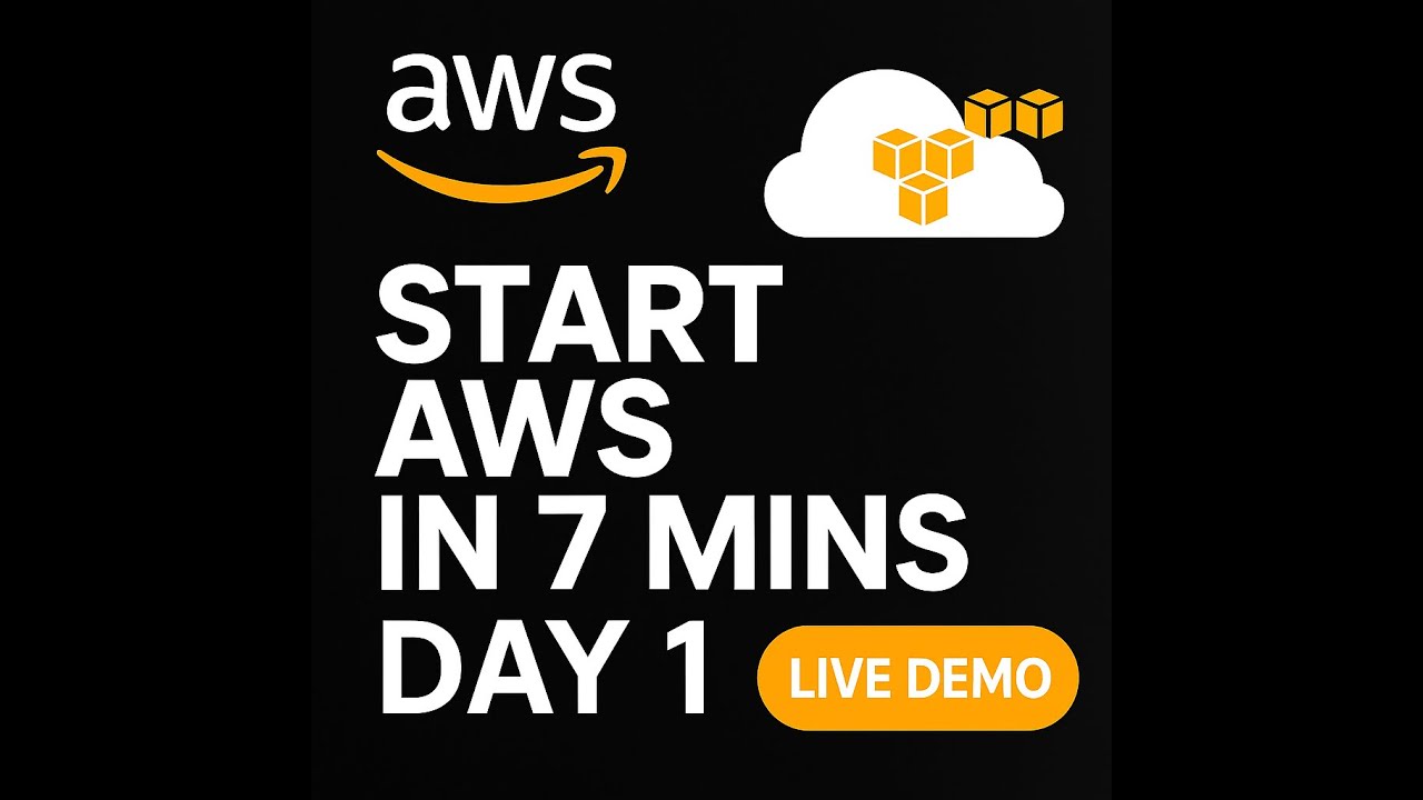 Start AWS in 7 Mins – Day 1 | BYTE2CLOUD 30-Day Cloud Challenge