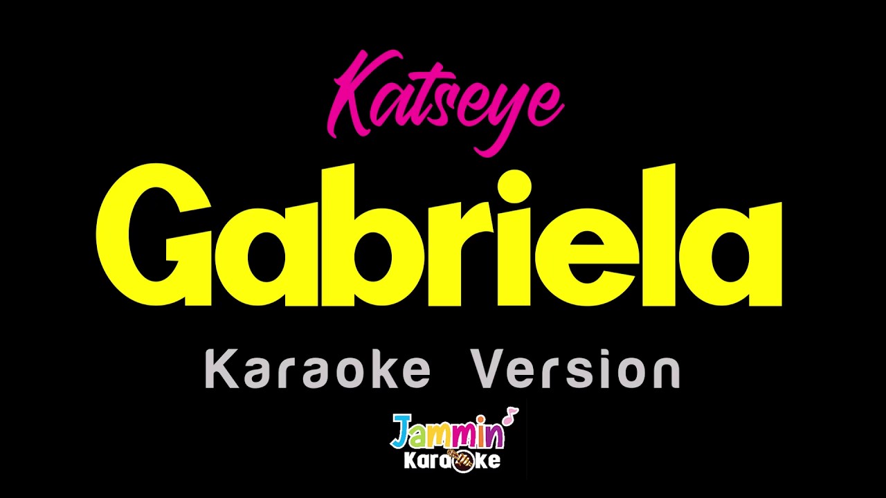 KATSEYE - Gabriela (Karaoke Version)