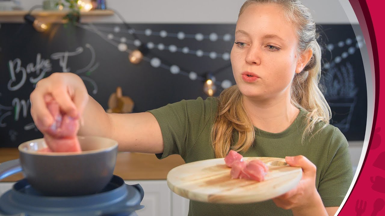 Thermomix All in One Rezept: Currynudeln mit Schweinefleisch