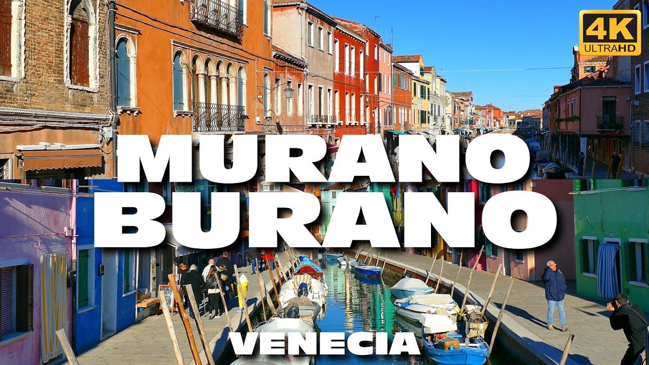 MURANO y BURANO - desde VENECIA - ITALIA