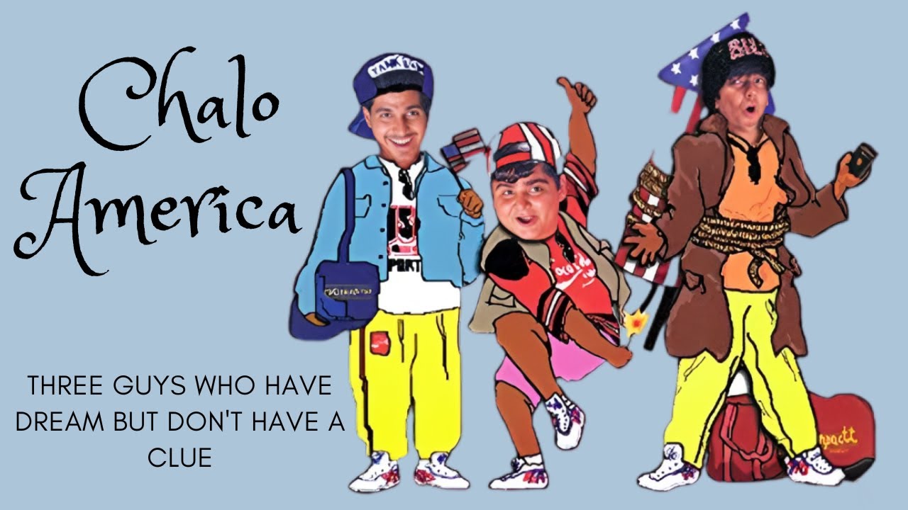 Chalo America (1999) | Hilarious Comedy Movie | Aashish Chaudhary, Deven Bhojani, Mandar Shinde