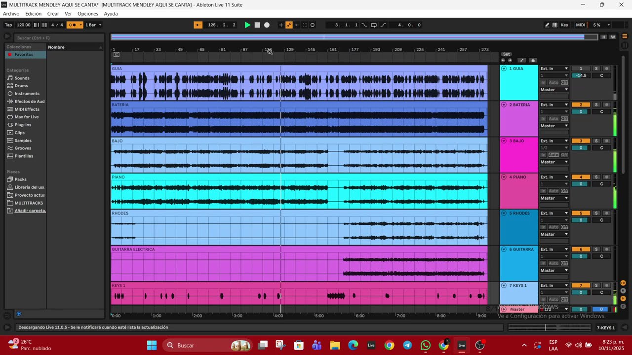 🗂️MULTITRACK: MEDLEY AQUI  SE CANTA