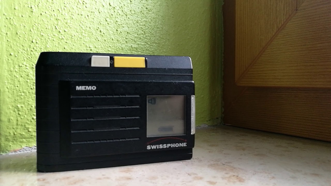 Wöchentliche FME (Funkmeldeempfänger) Probe-Alarmierung eines Swissphone Memo