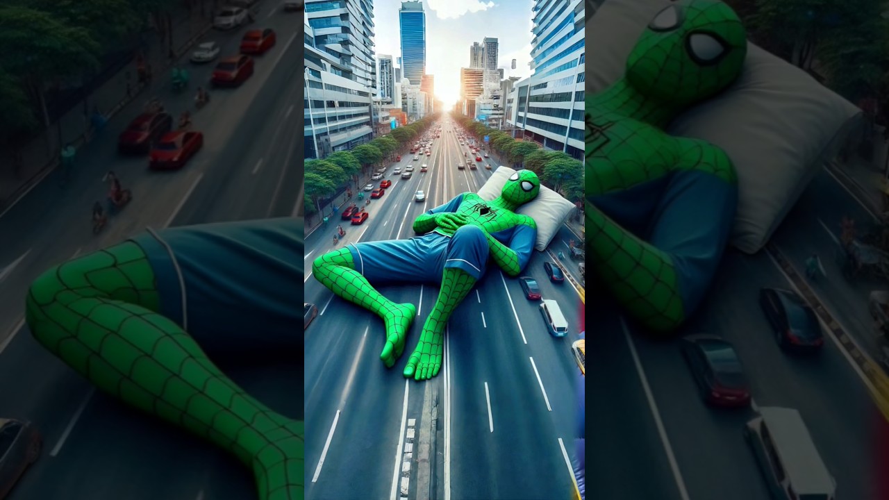 💥 Green Spider-Man 😋 Avengers Evolution ✅ #shorts #marvel #avengers #spiderman