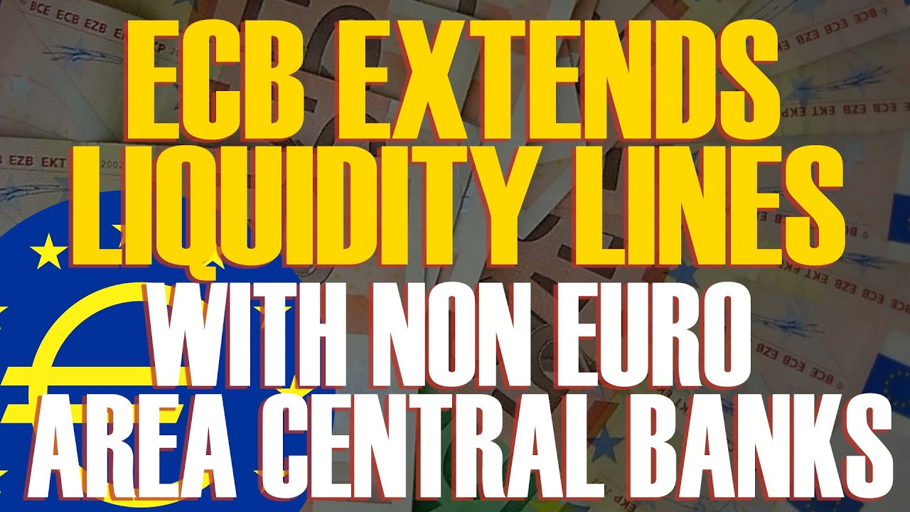ECB EXTENDS LIQUIDITY LINES WITH NON EURO AREA CENTRAL BANKS