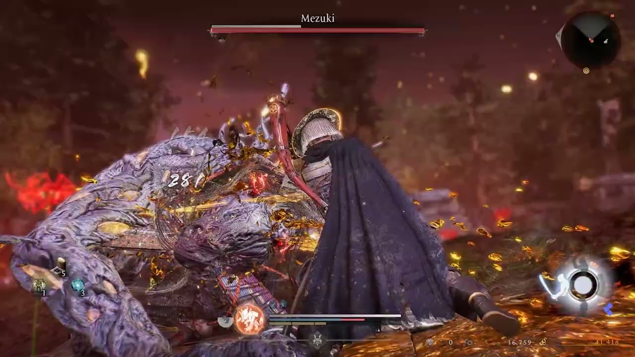 Mezuki no damage