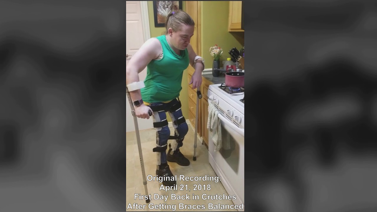 HKAFO Walking and Cooking (Original Video 4/21/2018)
