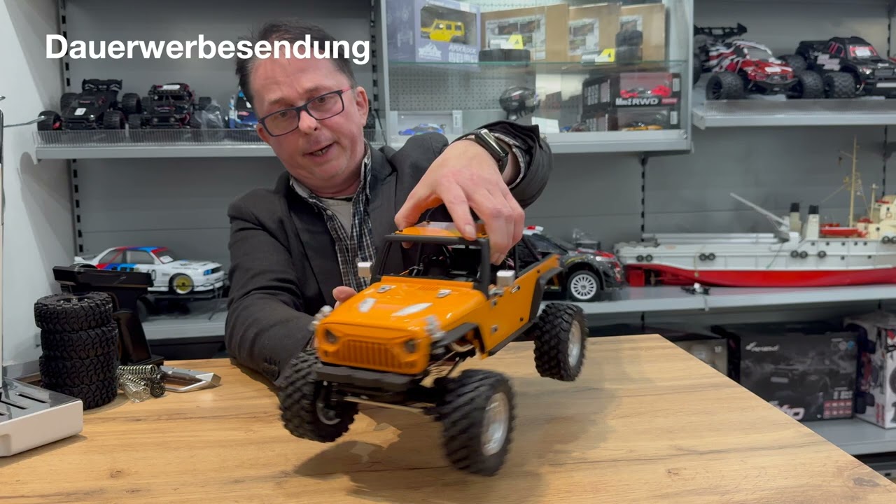 1:12, Amewi 22702 Hyper-Go Brushless Scale Crawler FOC pro Vision Vorstellung HMC Hanse Modellbau