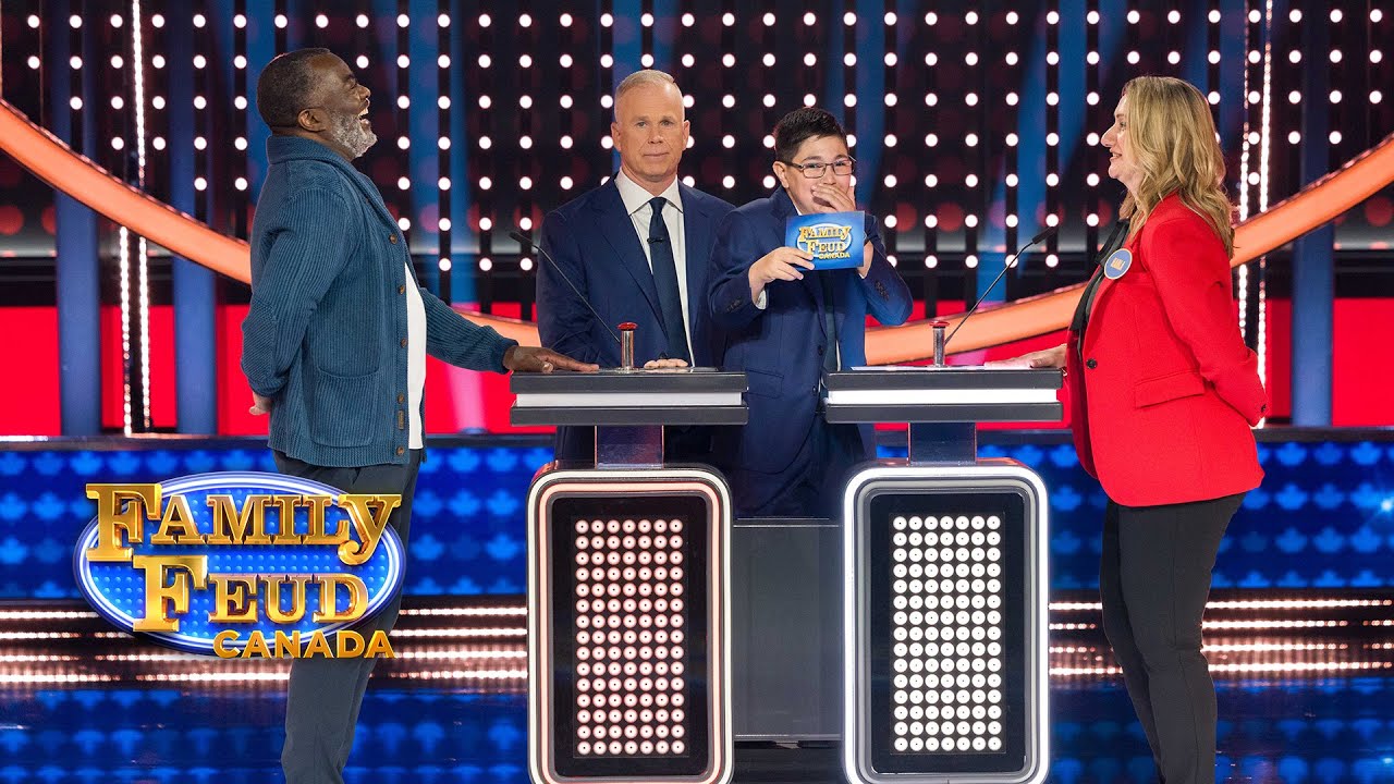 13-year-old superfan lives his dream co-hosting Family Feud Canada! | Family Feud Canada
