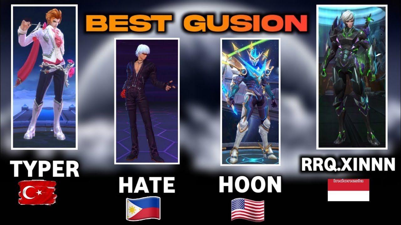 RRQ XIN - HATE - GOSU HOON - TYPERYT BATTLE OF GUSION GODS KILL HIGHLIGHTS | MLBB ✓