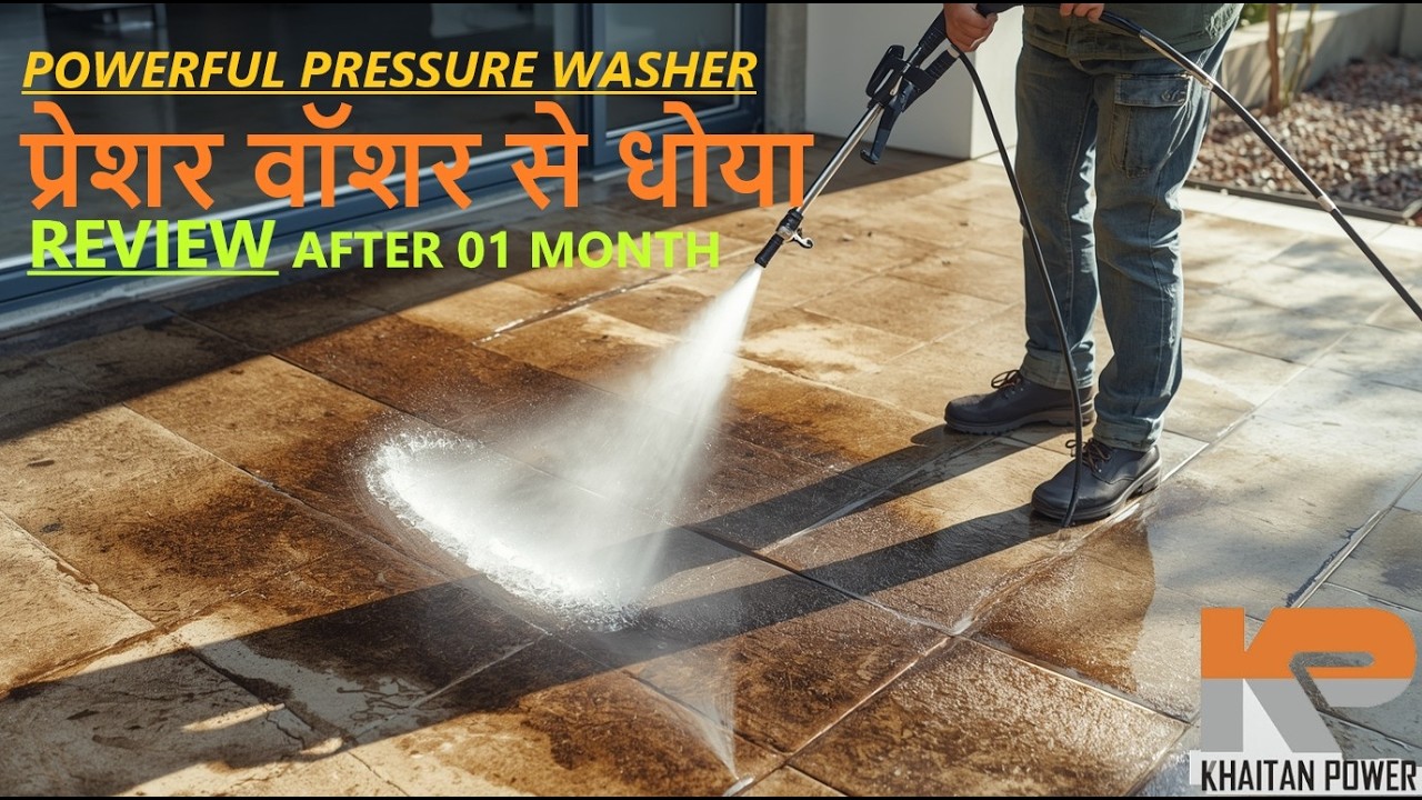 High Pressure car washer | Review | Khaitan Power | Khaitan Industrial | प्रेशर वॉशर समीक्षा