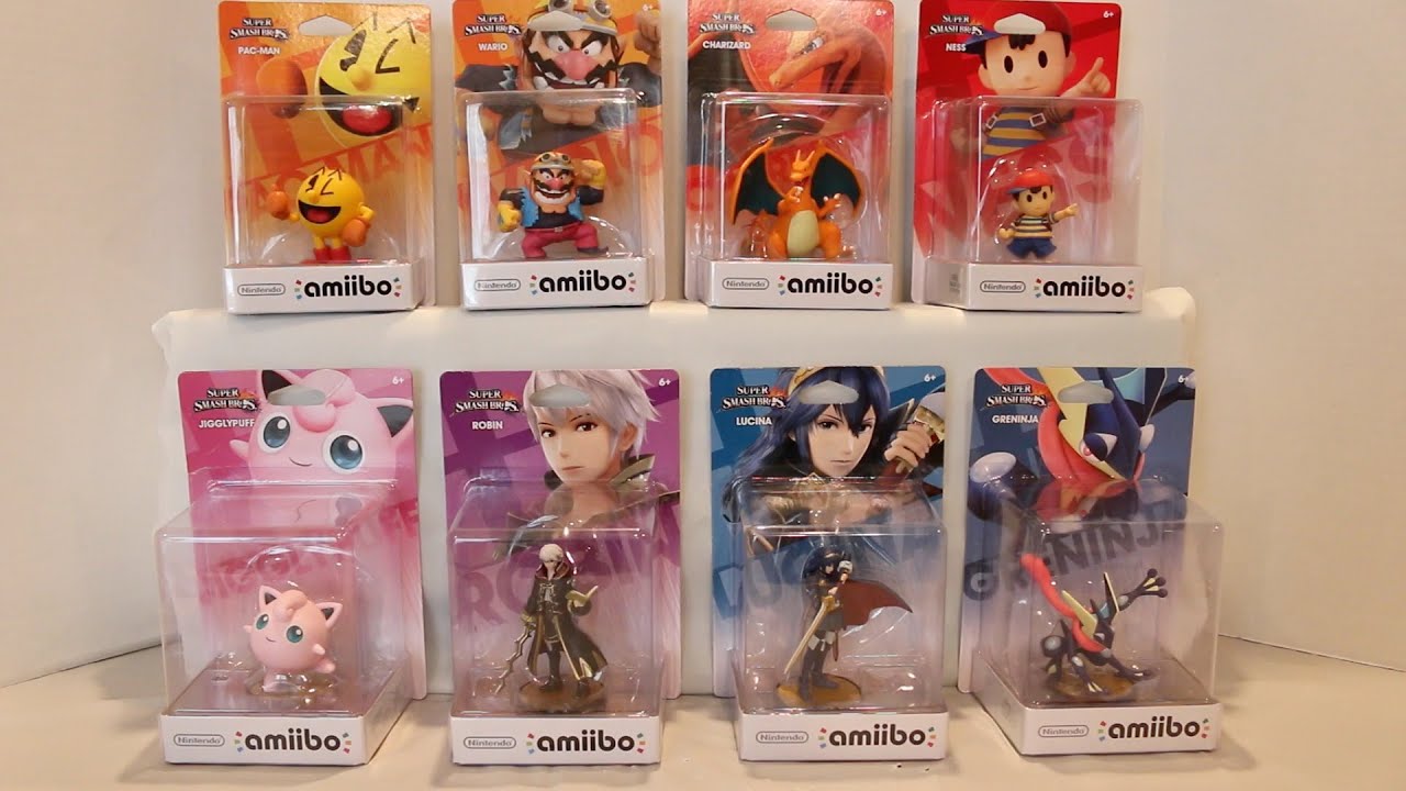 Amiibo Super Smash Bros. Wave 4 Unboxing/Review