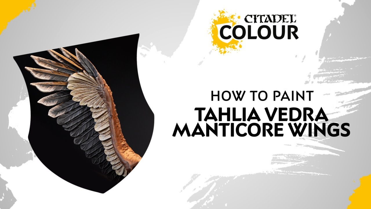 How to Paint: Tahlia Vedra - Manticore wings